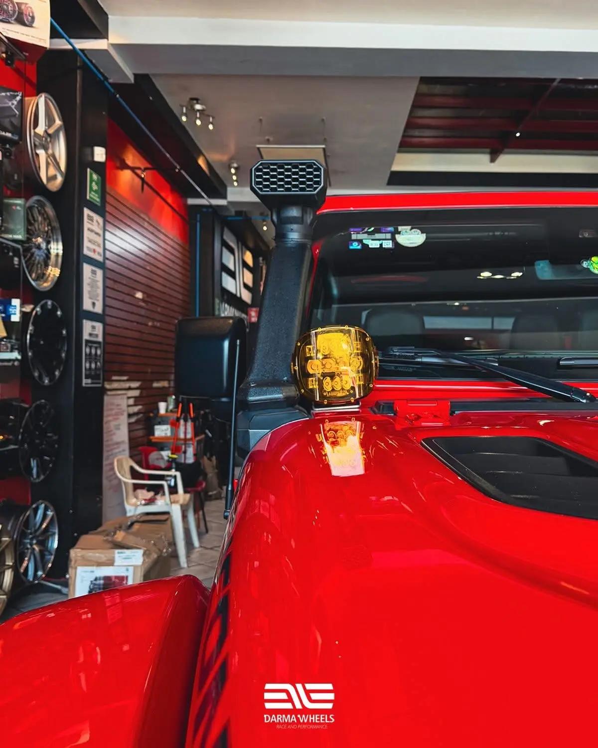 Detalle de proyecto Jeep off-road